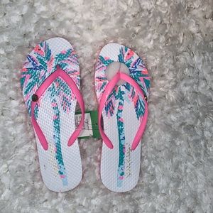 Lilly Pulitzer Flip Flops